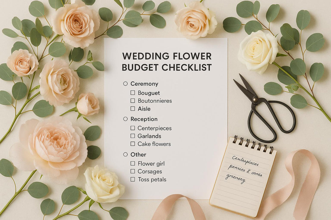 Wedding Flower Budget Checklist: What to Plan For