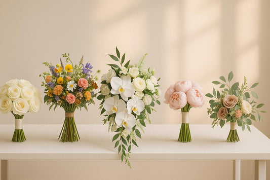 5 Popular Bridal Bouquet Styles Compared