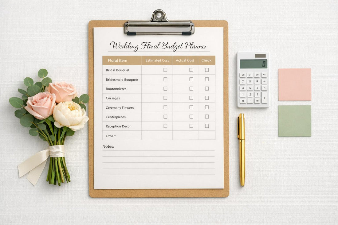 Wedding Floral Budget Planner