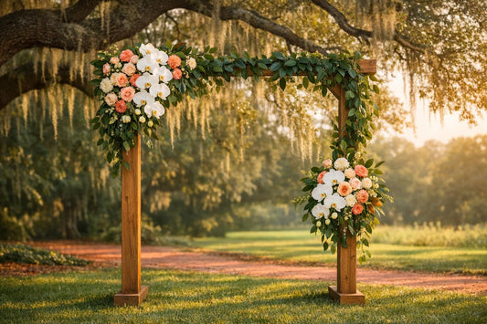 Best Flowers for Outdoor Wedding Arches in Georgia