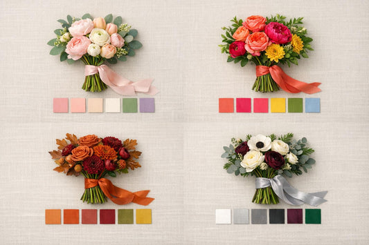 Seasonal Color Palettes for Weddings