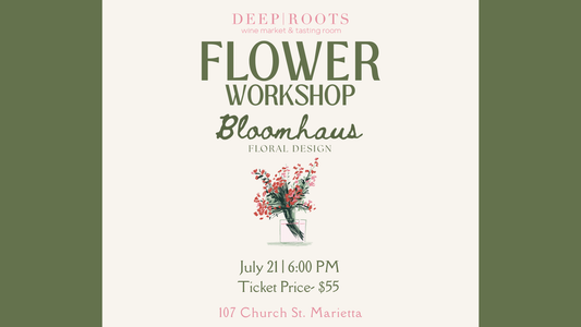 Flower Workshop at Deep Roots Marietta Square 7/21